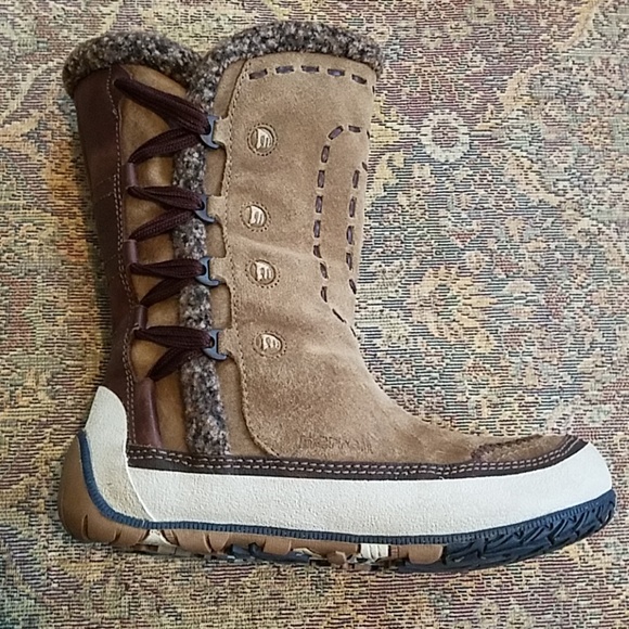 Merrell Shoes Puffin Primaloft Wool Leather Winter Boots Poshmark
